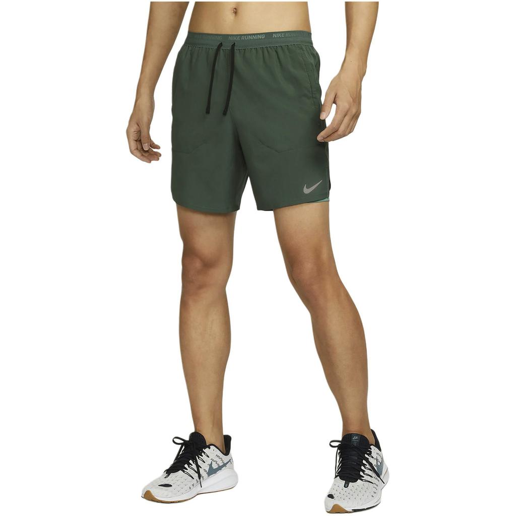 New Nike Dri Fit Dri FIT Stride Casual Shorts Men's Vintage Green DM4760-338