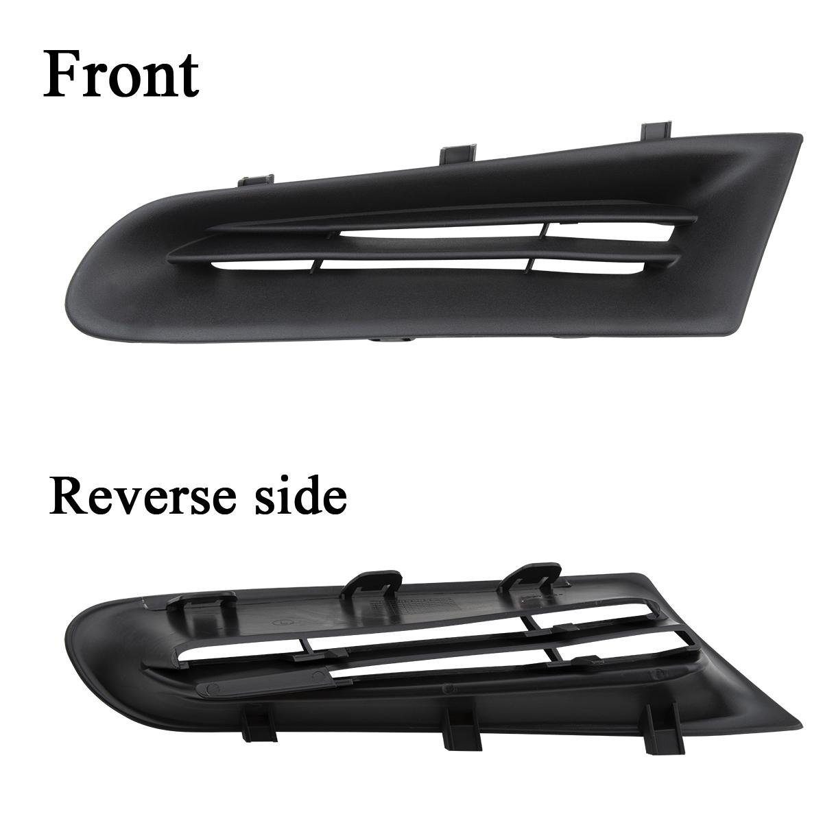 

1 пара решётки переднего бампера 7701208684, подходит для Renault Clio MK3 2005 2006 2007 2008 2009, аксессуары из АБС-пластика
