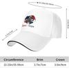 Sandwich Baseball Cap for Men & Women, 3-Layer Contrast Design Adjustable Hat, Lightweight Durable Cap