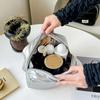 Make Up Bag Large Capacity Waterproof Makeup Handbag Travel Cosmetic Toiletry Storage Pouch Elegant Ladies Square Zipper Bag
