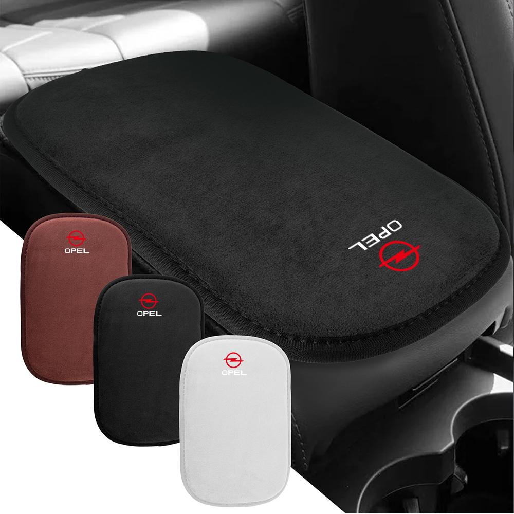 AAAYU1 AAAYQ1 Car Center Console Armrest Box Mats Non-slip Fur Pad Accessories For Opel Mokka Corsa Meriva Zafira Astra J H G Car Wheel Hubcap