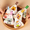 50/100 Pcs Cartoon Capybara Koala Triangle Rice Ball Packaging Bag Nori Onigiri Sushi Bag Sushi Making Mold Bento Accessories