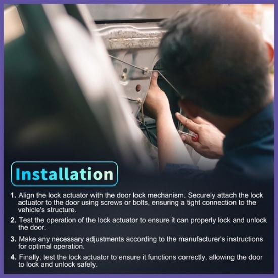 Rear Left Side Door Lock Actuator Motor for Toyota Camry 1997-2001 6914033020