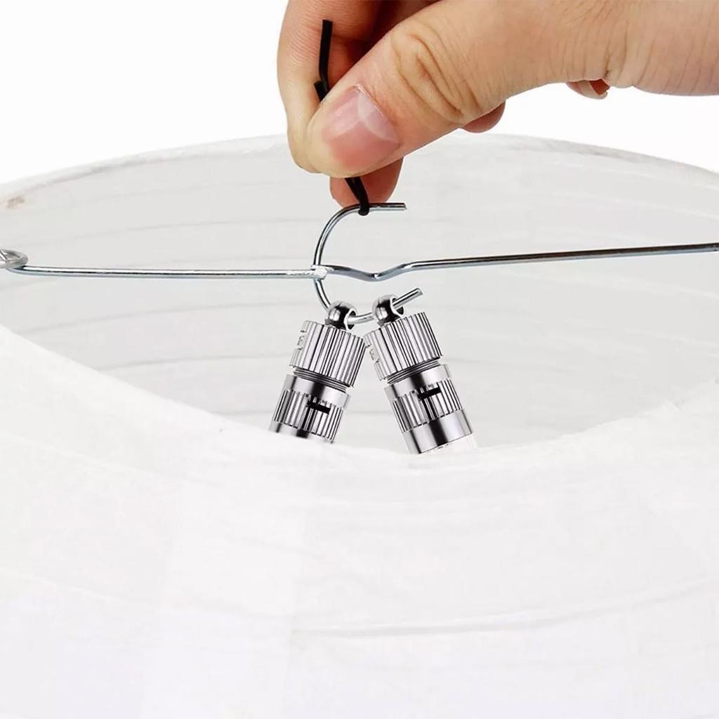 Chinesische weiße Papierlaterne Dekorative runde Papierlaternen mit 10 LED-Lichtern für Hochzeitsfeier