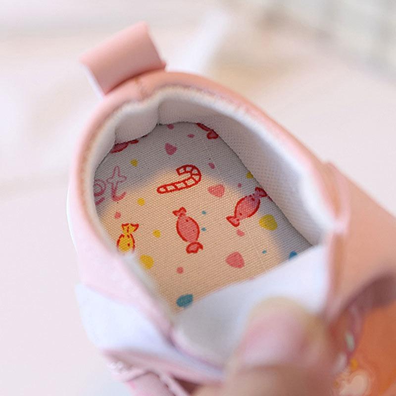 Spring/Autumn Toddler Shoes, Cartoon Leather Single Shoes for Boys and Girls, Walking Shoes 0-1-2 Years Old, Squeaky Shoes.