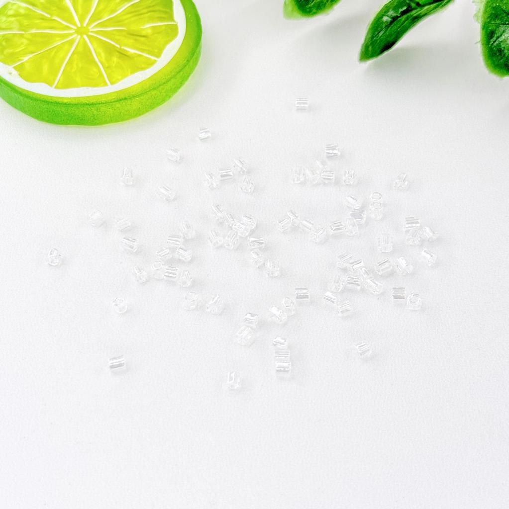 Handmade Transparent Glass Seed Beads Bracelet & Necklace Accessories