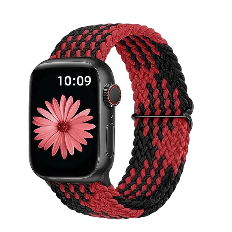 Nylon Woven Apple Watch Band for Apple Watch S9/8/7/SE/6/5/4/3