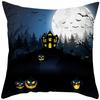 Cartoon Haloween Skull Cushion Cover % Polyester Resuable Pillow Case Home Decorative for Sofa Throw Pillows Holiday Gifts