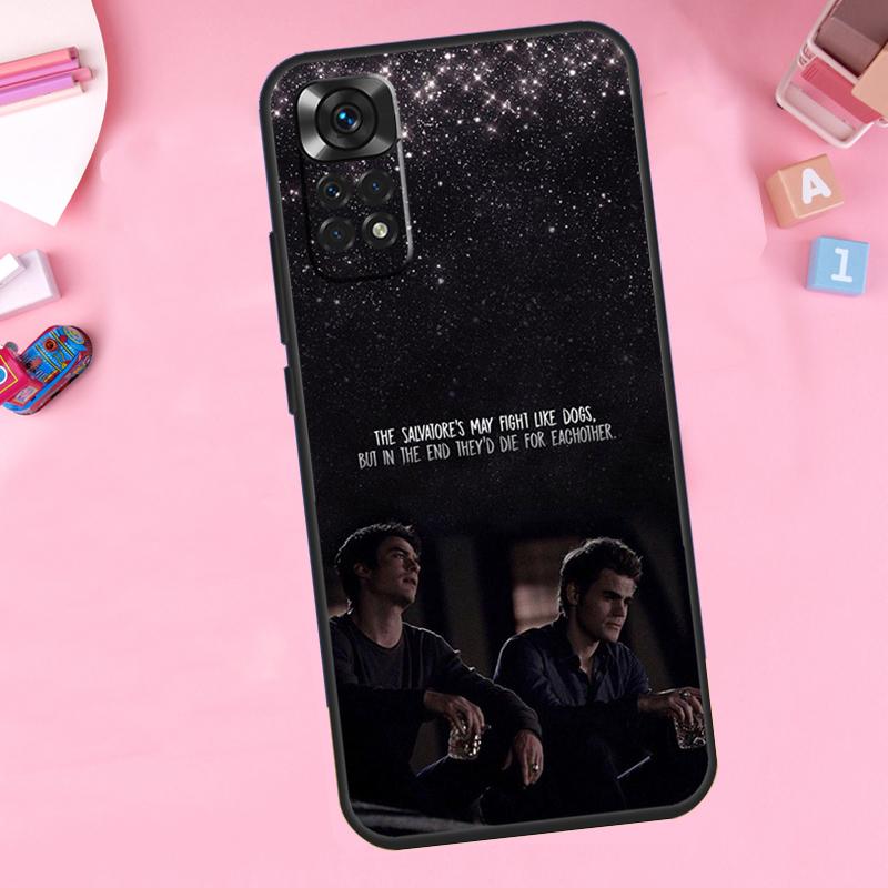 Vampire Diaries Damon Salvatore For Xiaomi Redmi Note 13 14 9 10 11 12 15 Pro Plus Phone Case For Redmi 15 C 14C 10C 12C 13C