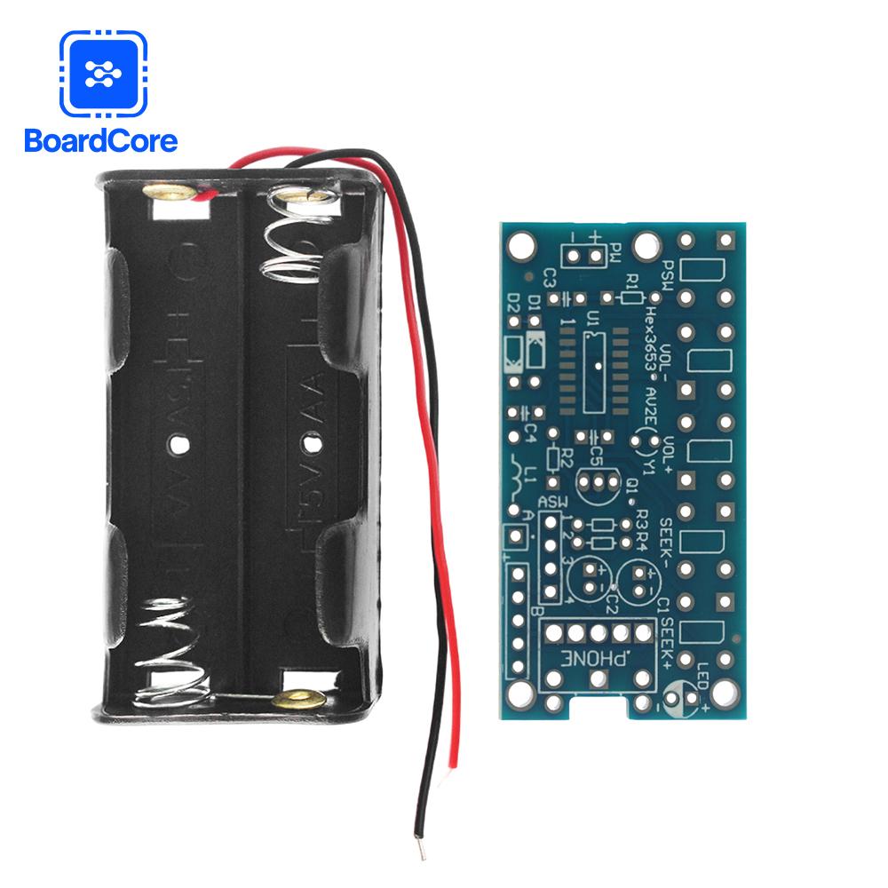 76MHz-108MHz Zestawy Elektroniczne DIY Bezprzewodowy Moduł Odbiornika Radia FM Stereo DC 1.8V-3.6V