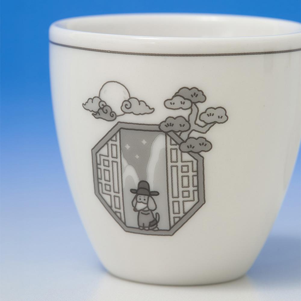 Joguman Studio Korea Edition Ceramic Soju Glass Set