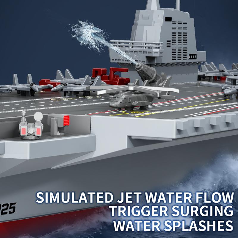 New 2.4G Wireless Control Simulation Remote Control Ship Water Ship Model Children's Electric Toy Birthday Gift