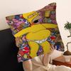Cartoon The S-Simpsons Pillow Gift Home Office Decoration Pillow Bedroom Sofa Car Cushion CoverPillow Case