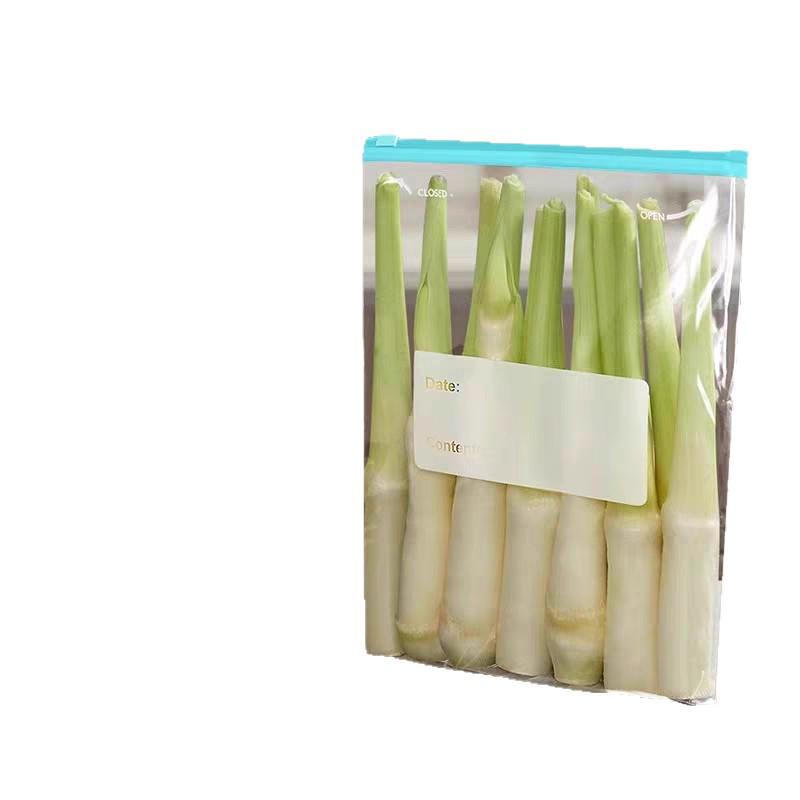 Food Grade Zipper Fresh-Keeping Bag for Freezer Storage