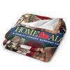 Home Alone Christmas Comedy Film Printed Blanket For Men Women Warm Cozy Fluffy Throw Blankets for Living Room Multi-size