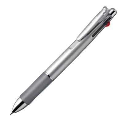 Zebra 4 Farben Sharp Multi Multifunktionsstift, + Clip-on 1000, Silber, P-B4SA2-S