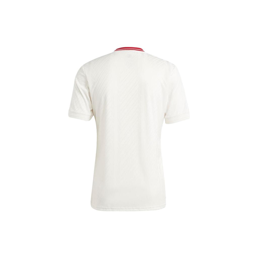Adidas Manchester United Soccer Jerseys Men's White Moderate Straight Fit IP1746