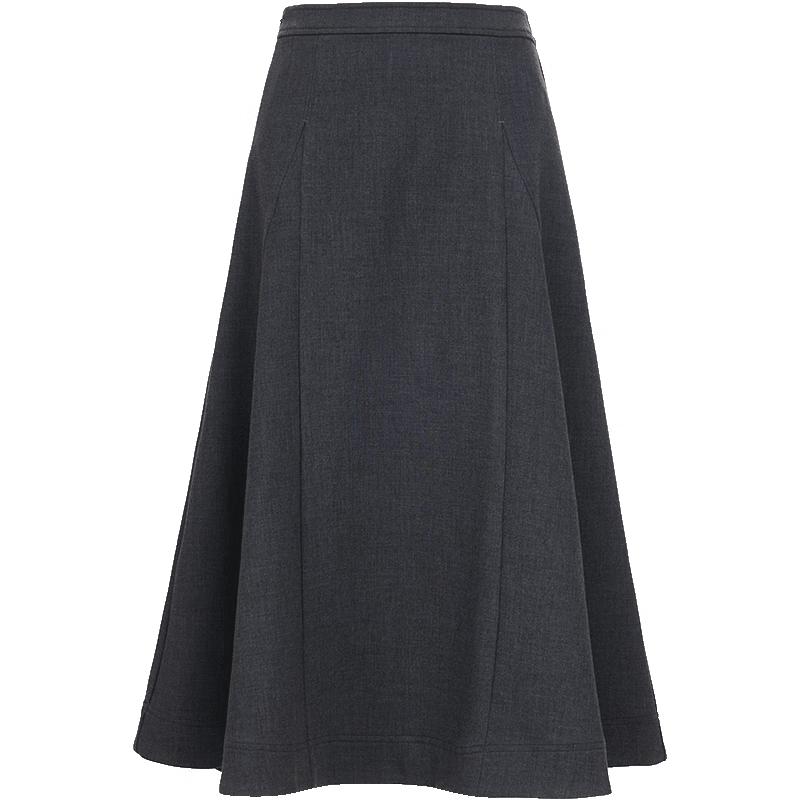 ONLY 2025 Autumn Elegant Over-the-Knee Patchwork Mermaid Skirt XS
