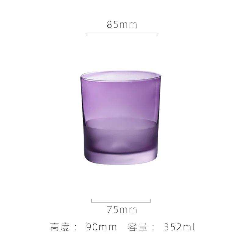 

Lead-Free Crystal Glass Champagne Wine Glasses Set Home Big Belly Goblet Bordeaux Light Luxury Charm Purple Burgundy Whiskey Cup 200-600ml