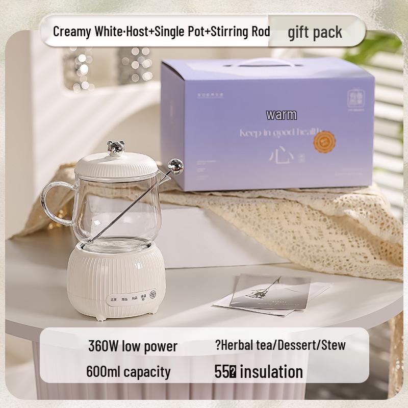 Wow Multifunctional Mini Glass Teapot: Automatic & Convenient for Home and Office