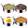 Stainless Steel Non-Stick Egg Frying Rings - Perfect for British Breakfasts