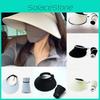 Ice Silk Wide Brim Hat For Women Summer Sun Protection Breathable Fashionable Hat For Outdoor Activities