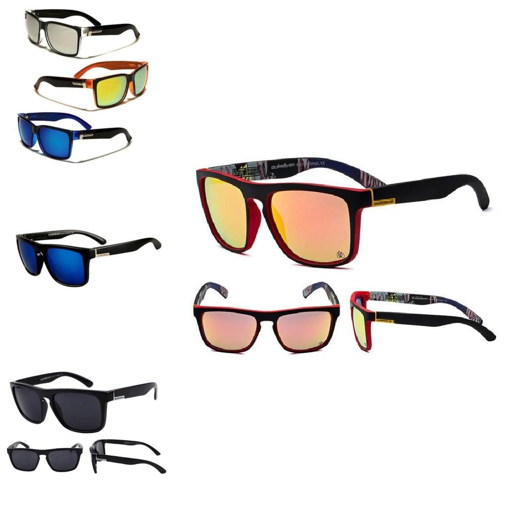 Men And Women Retro Square Glasses With Polarized Lenses And Uv400 Sun Protection