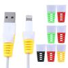 10Pcs Colorful Durable Cable Protectors USB Charging Cable Protective Sleeves Cord Data Line Accessories