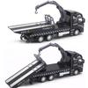 1/48 City Rescue Toy Car, 20cm Alloy Crane Trailer, Truck Trailer, Children's Day Gift Toy Mode