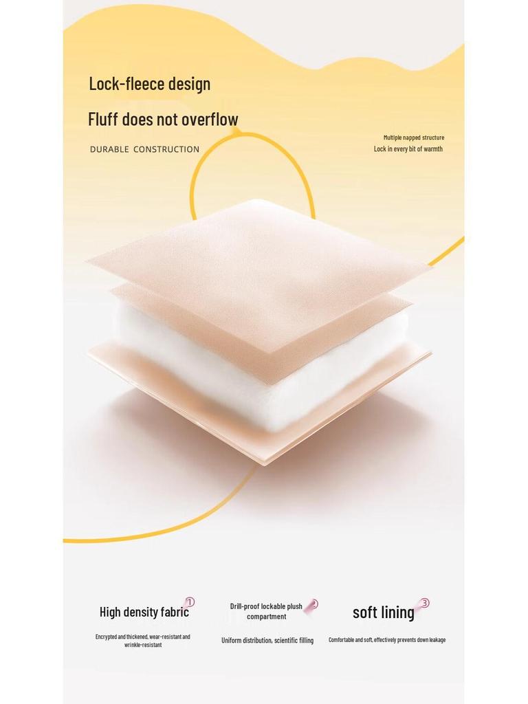 Duck Duck Unisex Hooded Down Jacket