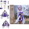 Stunning Genshin Impact Keqing Cosplay Clothing Perfect For Festivals And Performances