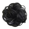 Hair Extension Woman Bun With Wavy Hair Synthetic Bud Hair Chignon Wig