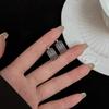 925 Sterling Silver Grass Pattern Luxury Vintage Earrings For Woman Engagement Minimalist Jewelry Accessories Prevent Allergies