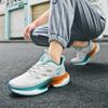 Men's Shoes Plus Size Ice Silk Mesh Breathable Sneaker Lightweight Popcorn Men's Running Shoes Sneakers