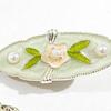 Hairpin Imitation Pearl Decor Enamel Small Hair Organizer Clip Side Bang Hair Pin Decorative Hair Accessories