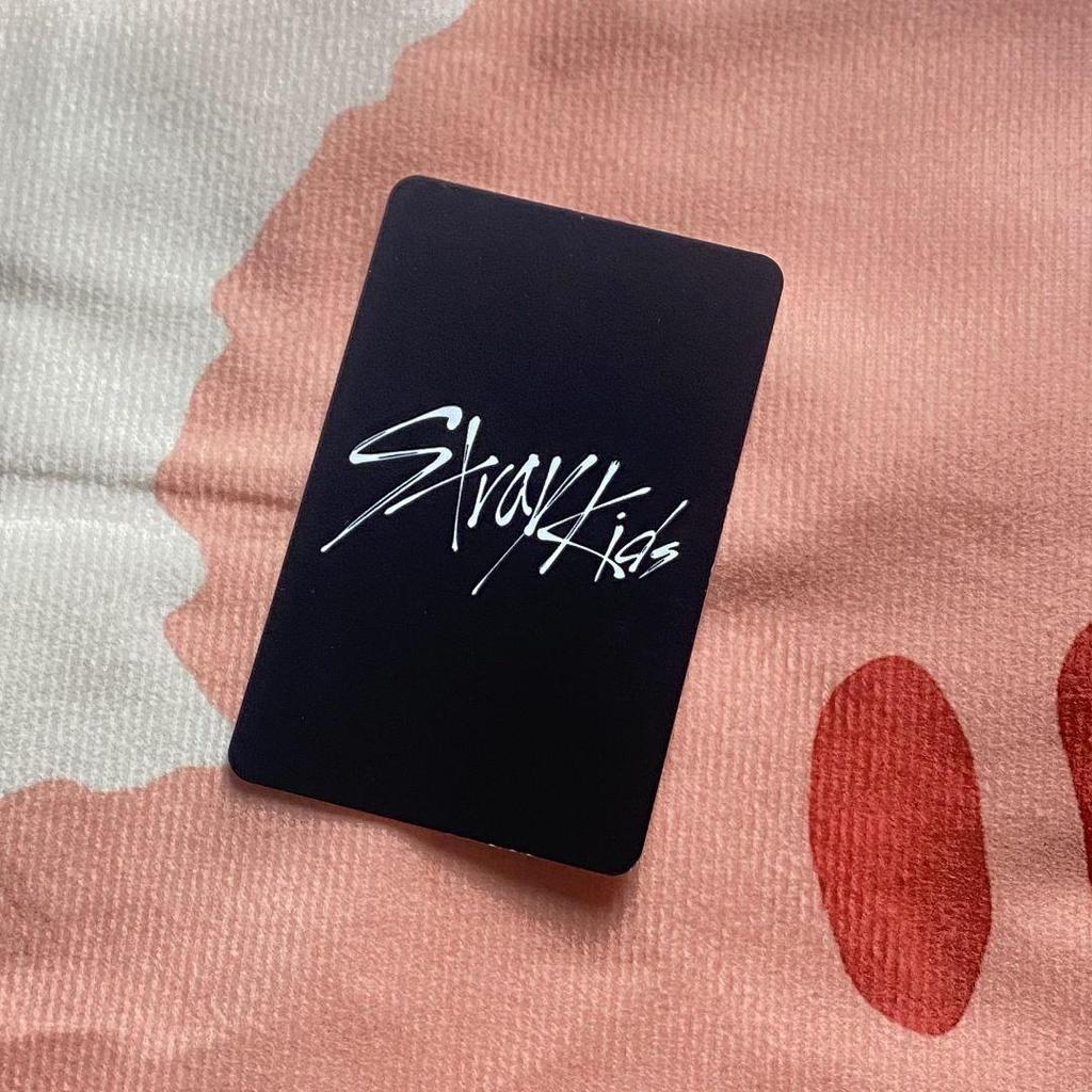 [USED] StrayKids SKZ Bangchan Sanok Sukiz Kwave Limited Trading Card