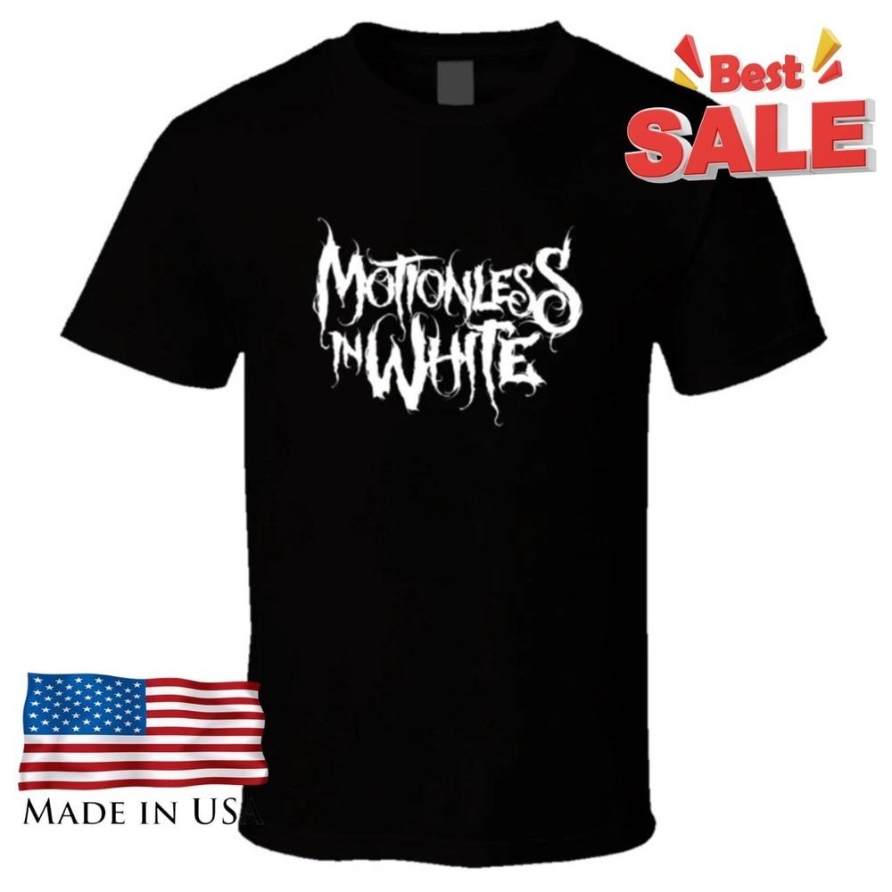 

Футболка в стиле Motionless In White Готический Металкор Рок Графическая футболка Унисекс M