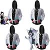 Premium Quality Demon Slayer Kimetsu No Yaiba Kochou Shinobu Costume Hoodie For Comfortable Wear
