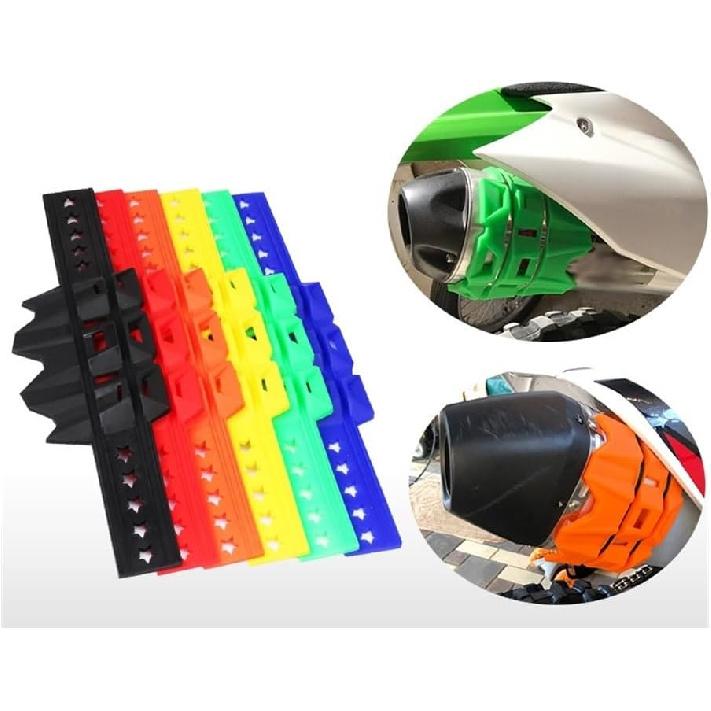 Exhaust Pipe Protector Cover for Ho&nda CRF150F CRF230F CRF250F CRF 150F 230F 250L Motorcycle Accessories Exhaust Muffler Protector Guard Heat
