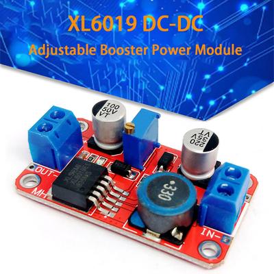 XL6019 5A High Power Current DC To DC Boost Voltage  Regulator Power Module, 3-35V To 5-40V Adjustable Step-up Converter