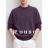 Men's Premium Wool-Cashmere Blend Crew Neck Pullover