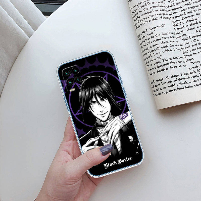JO6 Black Butler Phone Case for Motorola E22S E7 G6 G7 G8 G9 Plus Power Play G10 G20 G04 E30 E40 E22 E20 E13 G22 G23 G Stylus Play