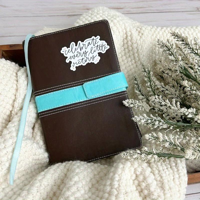 Sticker Quotes Celebrate Every Little Victory Sticker Durable for Laptop, Car, Luggage& More - Perfect for Teens, Adults, Creative Decor & Gifting