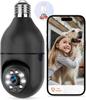 LS VISION 1080P Full-HD E27 Žárovková sledovací kamera Noční vidění 2,4G 5G WiFi Sledovací kamera Zabezpečení IP kamera Sledování člověka Video Sledování