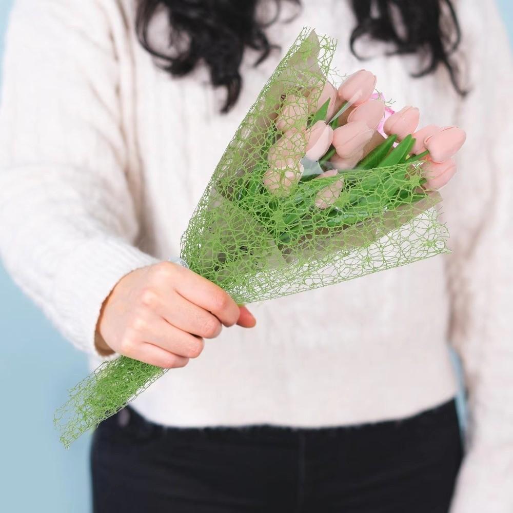 Jacquard Mesh Bouquet Wrap DIY Handmade Bouquet Wrapping Paper  Gift Wrapping Paper