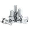 Hestige JG-75 304 Stainless Steel DIN933 Full Thread Hex Bolt Set