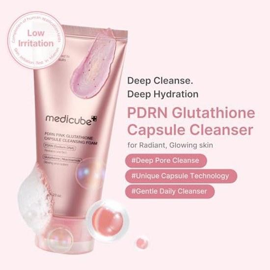 Medikube PDRN Pink Capsule Cleansing Foam