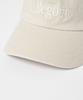 MILLO WOMEN Stitch Cotton Ball Cap [Light Beige]