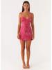 Sequin Embroidery Backless Spaghetti Strap Dress - European & American Style Summer Dress for Women