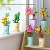 Lele Brothers Flower Building Blocks: Children's Educational Toy - Eternal Flower Jigsaw Puzzle